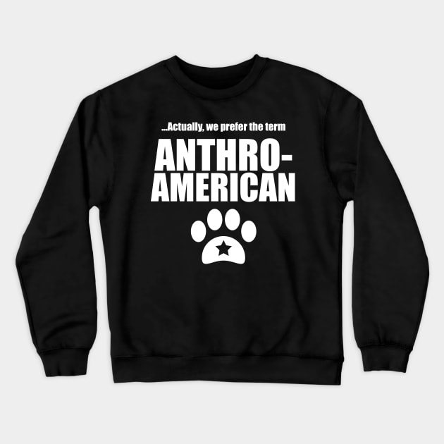 Anthro-American Crewneck Sweatshirt by Kattywampus